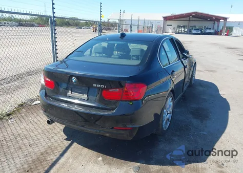 2015 BMW 320I из США, поврежденный, VIN WBA3B1G51FNT05675